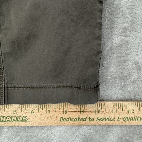 Lee Skimmer Pants Womens Plus 16W Green Capri Flex Comfort Cargo Utility Hiking - Picture 10 of 14